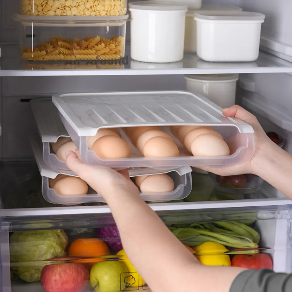 18-Grid Stackable Egg Tray