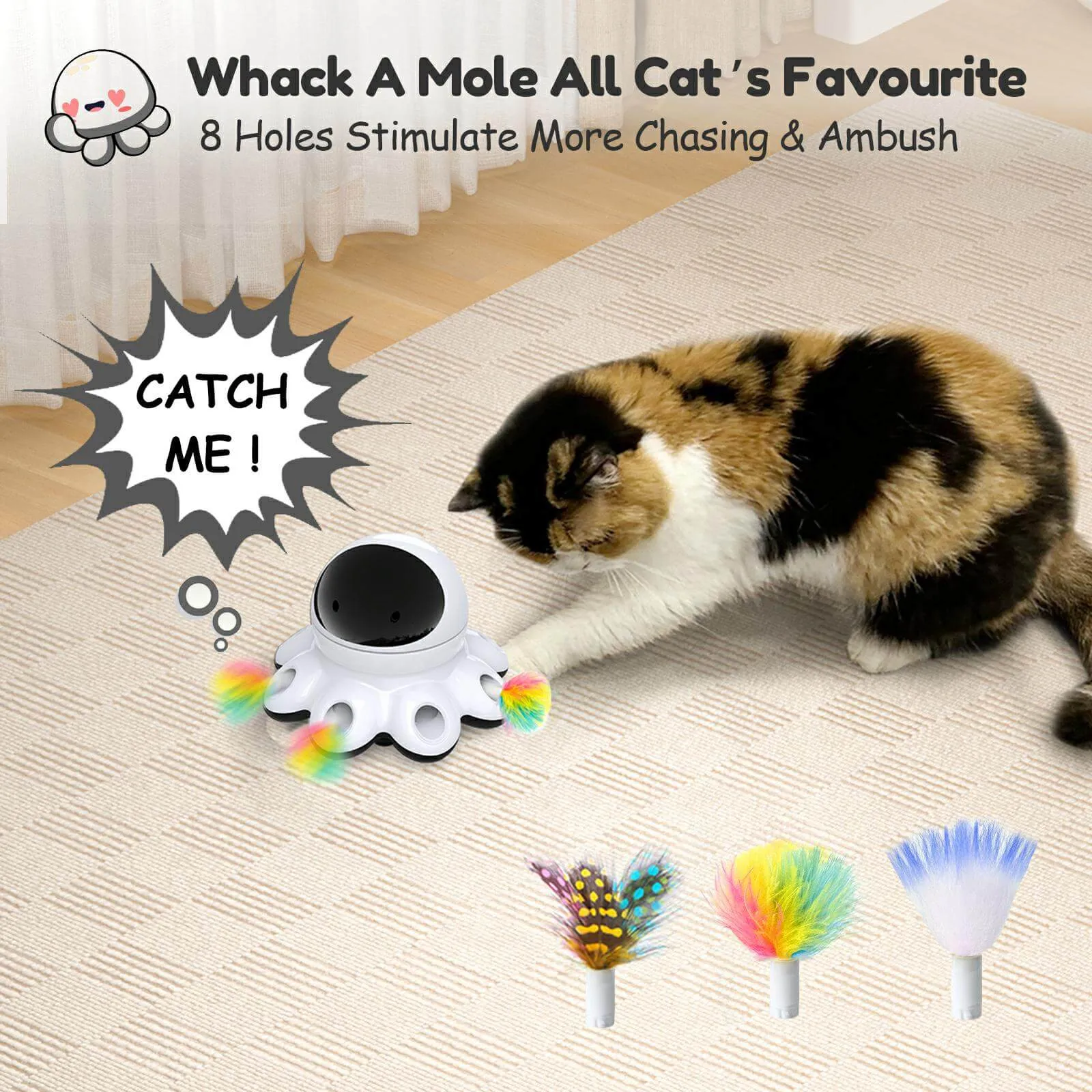 2-in-1 Cat Laser Toys