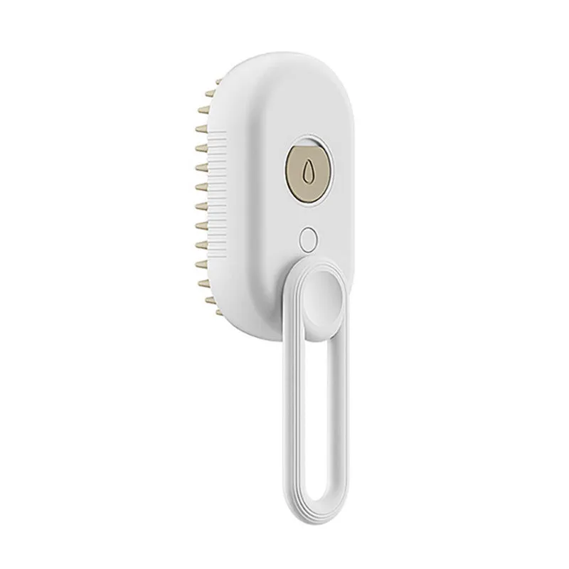 3-in-1 Electric Pet Grooming Brush – Steam Spray Hair Remover for Cats & Dogs