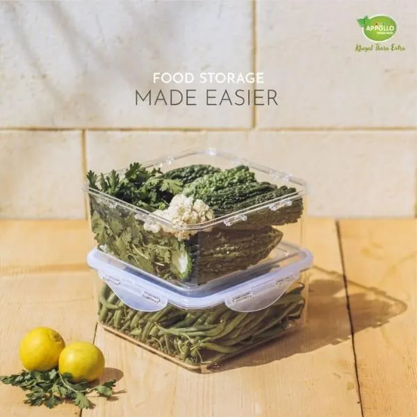 APPOLLO ECO LOCK FOOD CONTAINER 1.5LTR