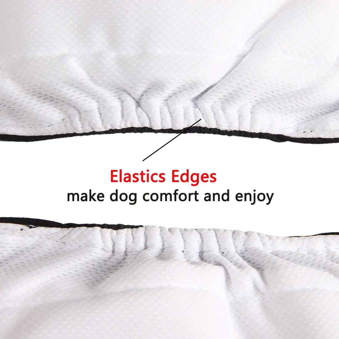 Belly Bands for Male Dogs Diapers(5 Pack),Premium Washable Reusable Small Dog Belly Wrap Leakproof Puppy Diapers,S