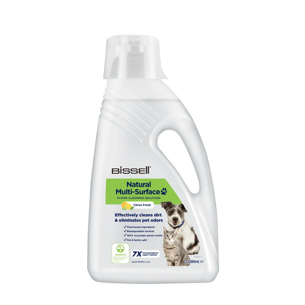 Bissell Natural Multi-Surface Pet Floor Cleaning Solution - 2 Litres