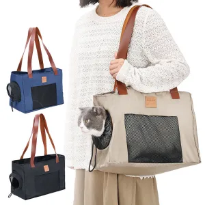 Breathable Air Mesh Pet Dog Carrier Dog Travel Bag Stylish Outdoor Dog carrier Cat Carrier Bag Backpack With Bottom Support