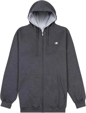 Champion Big and Tall Zip Hoodies for Men  Mens Heavyweight Zip Hoodie Jacket