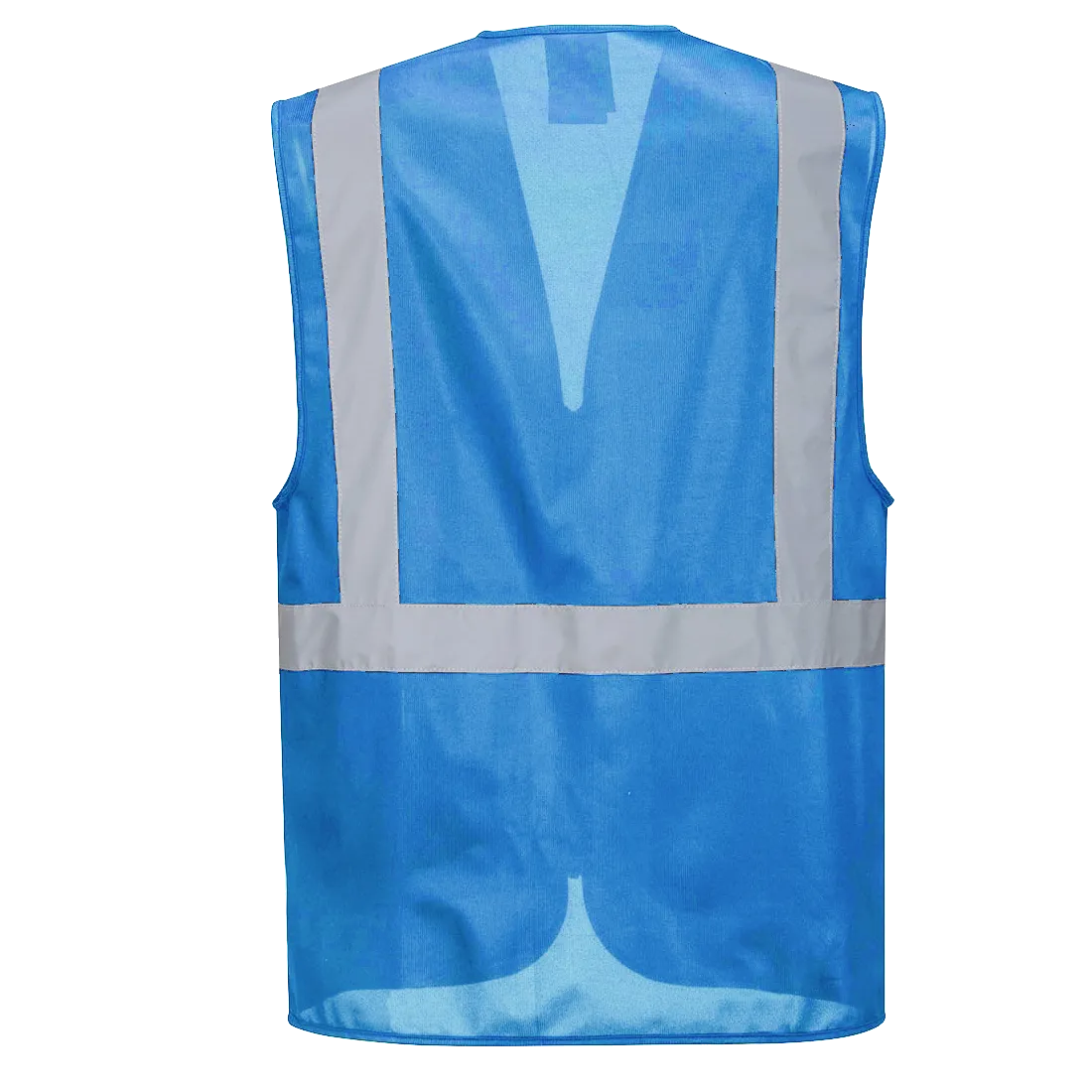 Custom ROYAL BLUE Professional Executive Style Safety Vest