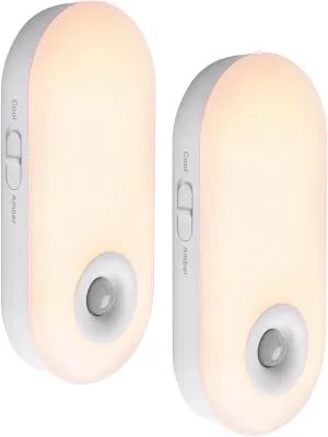 Dawnrise Night Lights Plug into Wall, Motion Sensor Plug in Night Light Indoor,38 LED Dimmable 100LM or 10LM and 2 Color Temperature Lights for Bedroom,Stairs,Kitchen,Hallway,Utility Room