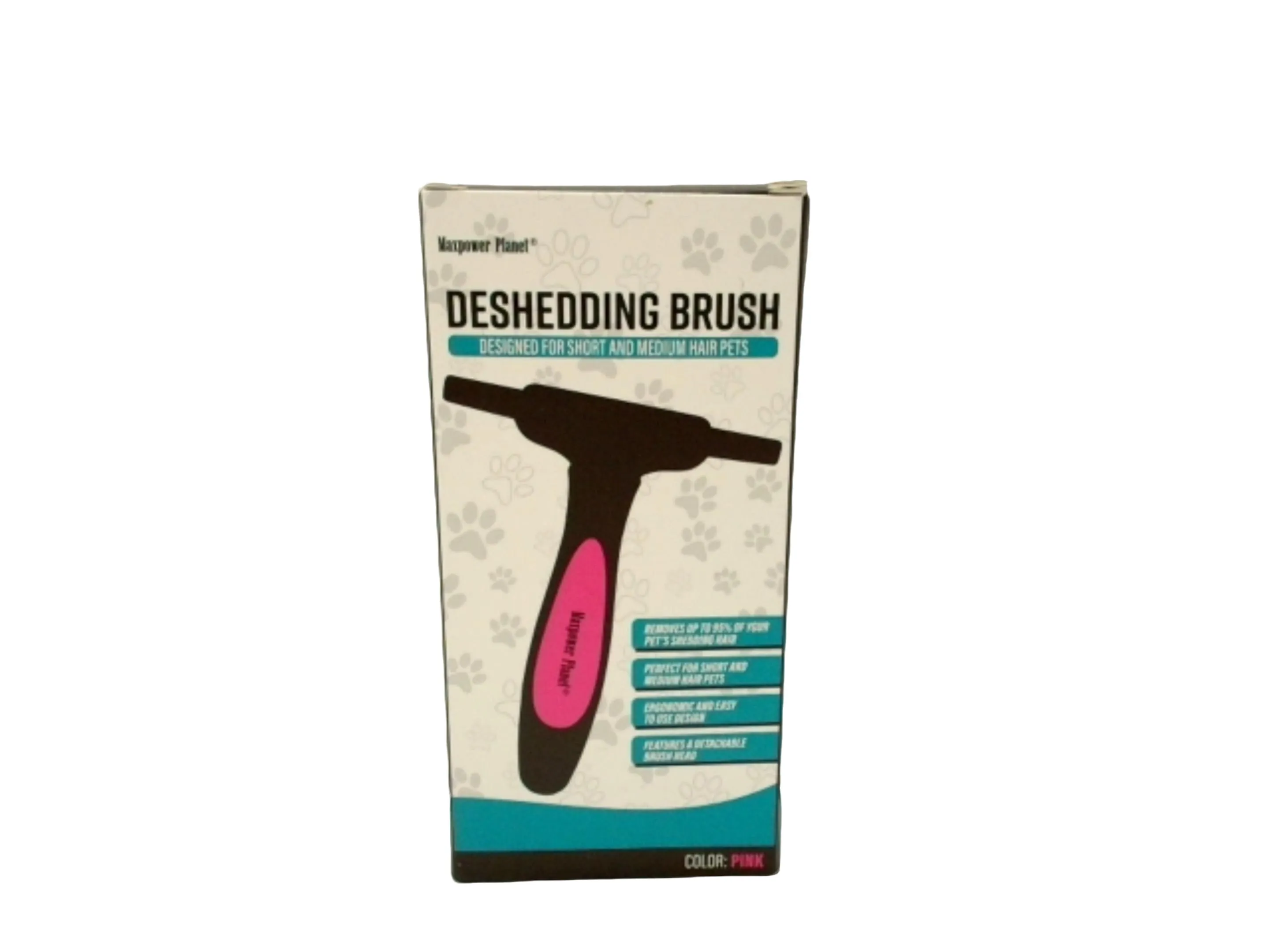 Deshedding Brush Maxpower Planet Pink