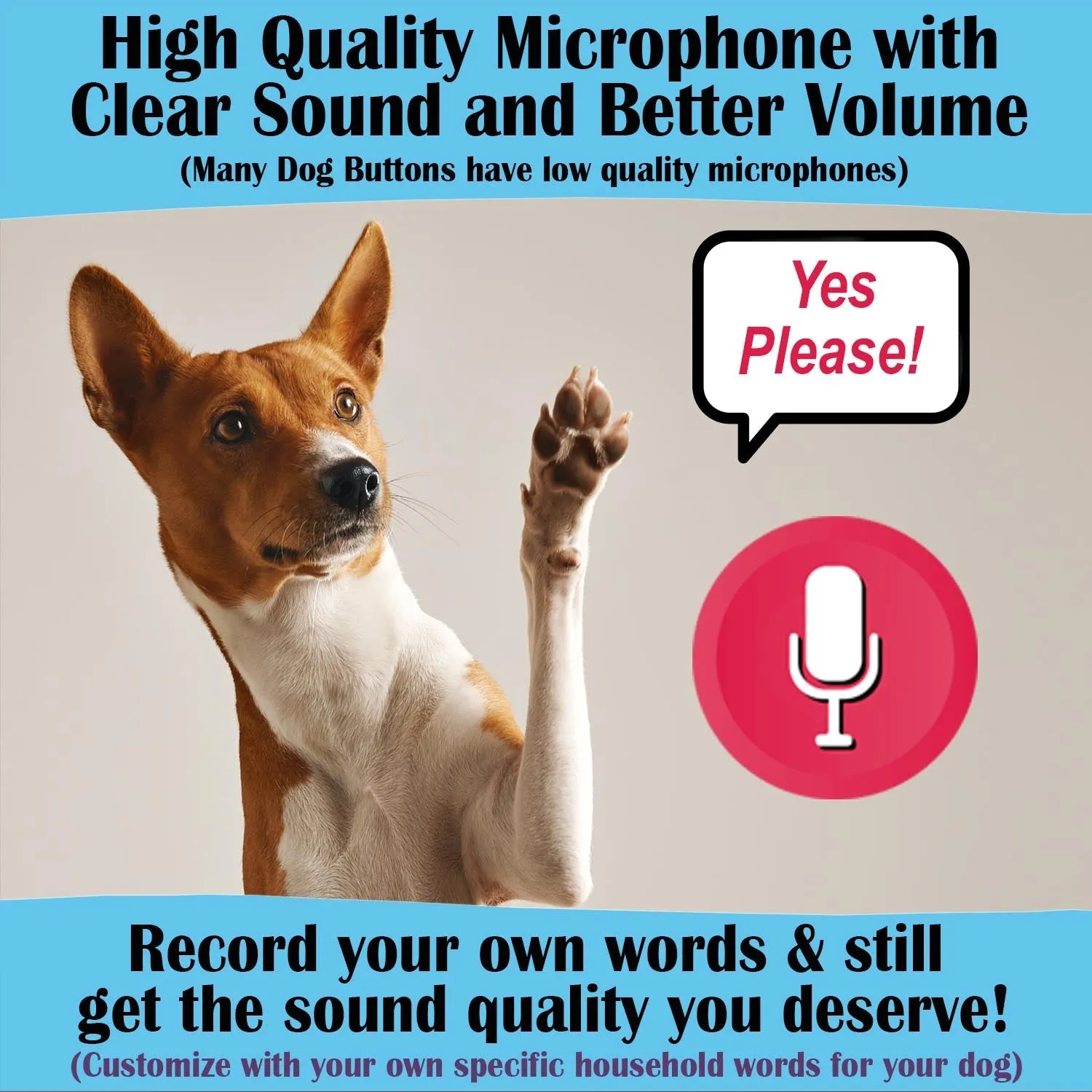 Dog Buttons for Communication, Dog Talking Button Set Dogs Pets Cats