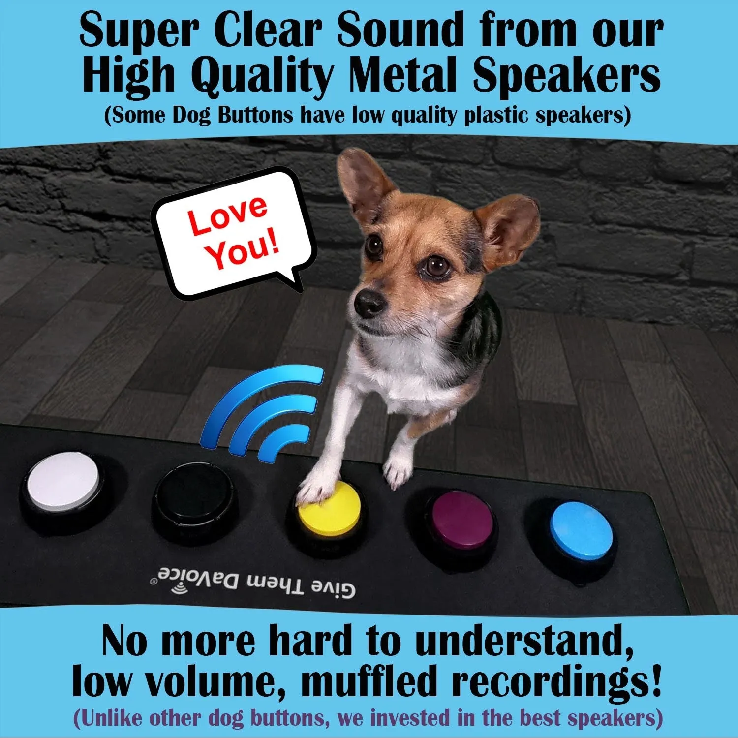 Dog Buttons for Communication, Dog Talking Button Set Dogs Pets Cats
