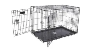 Dog Crate - Pro Valu #6000 120 x 75 x 82cm (Black)