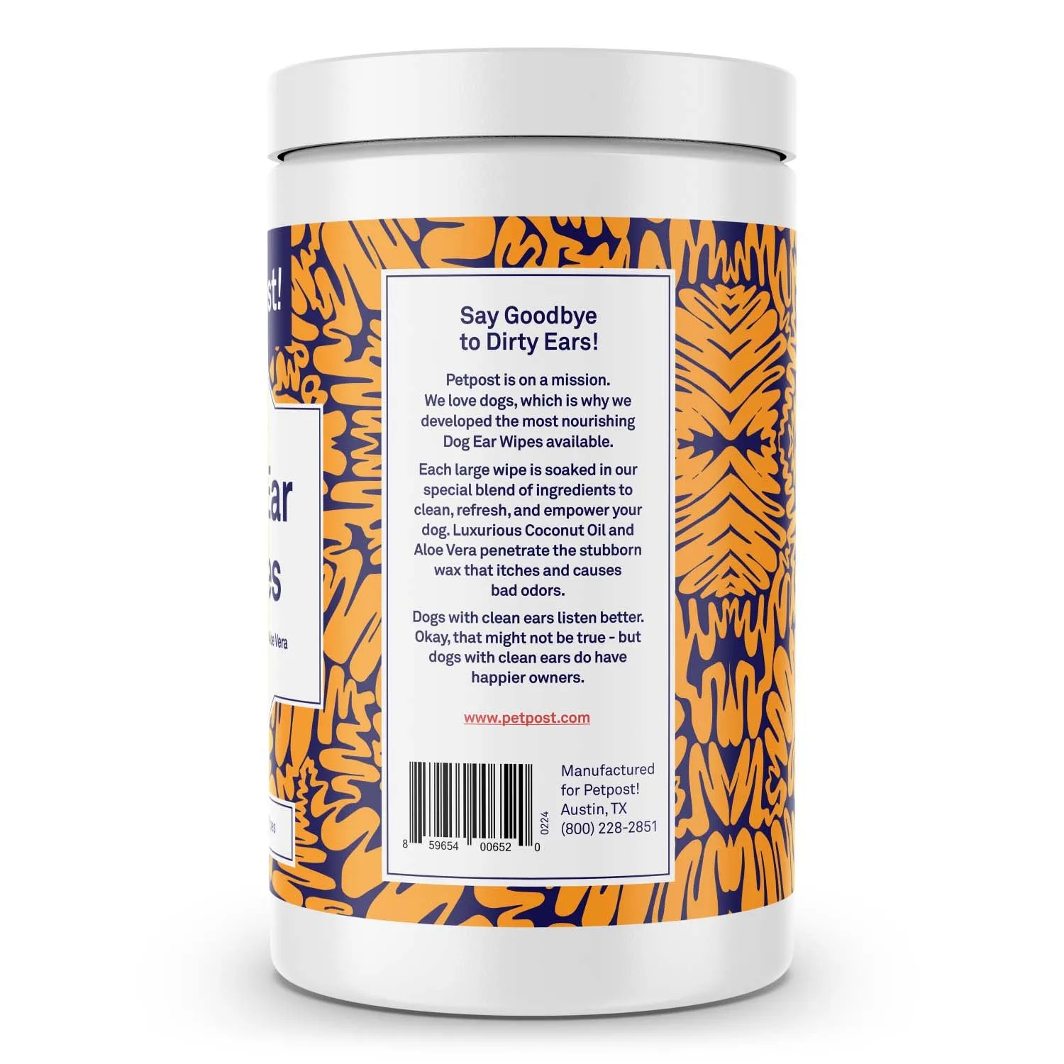 Dog Ear Wipes - Large