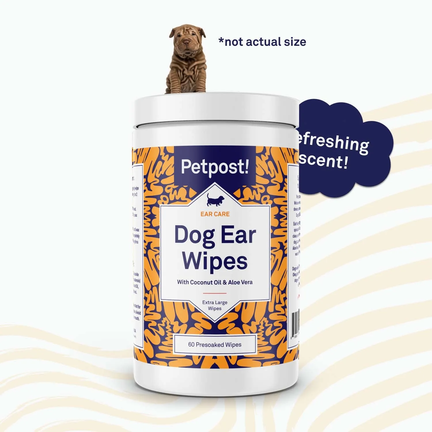Dog Ear Wipes - Large