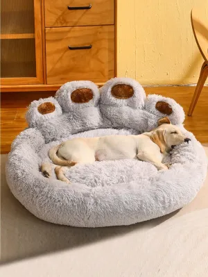 Dog House Bed With Plush Sofa Sleeping Mat