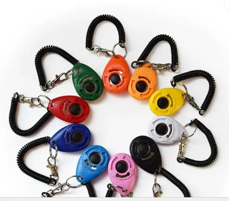Dog Training Clicker Pet Training Device Pet Supplies Dog Accessories Quick Dog Training Clicker TB