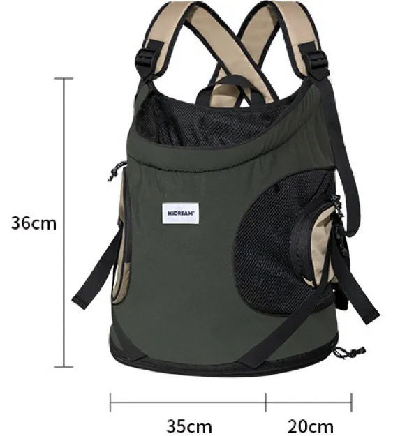 Double Straps Pet Front Carrier Bag