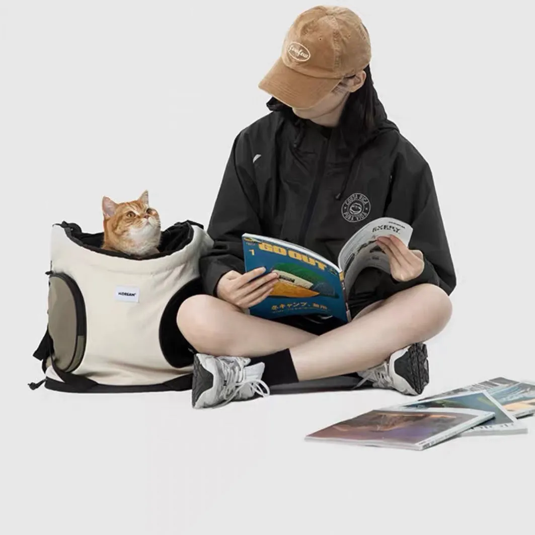 Double Straps Pet Front Carrier Bag