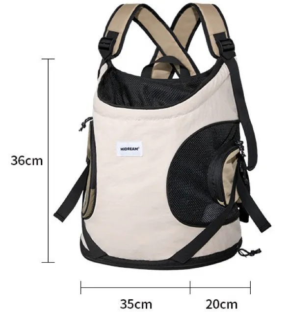Double Straps Pet Front Carrier Bag