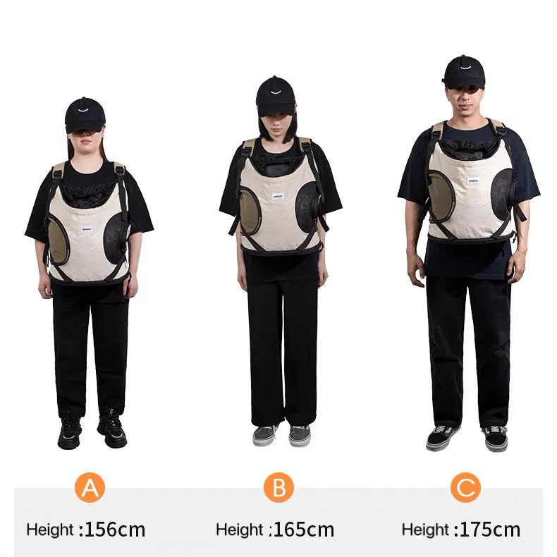 Double Straps Pet Front Carrier Bag