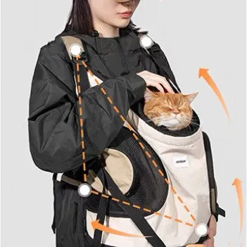 Double Straps Pet Front Carrier Bag