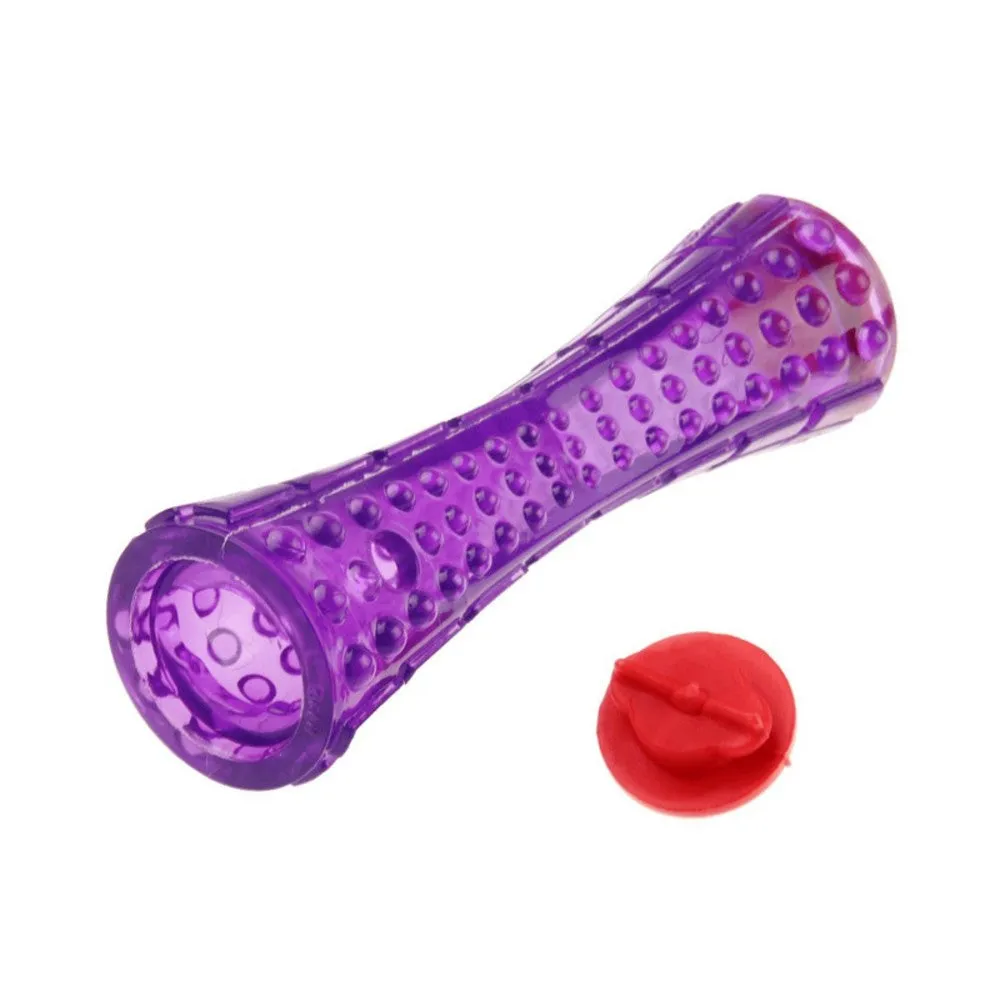 Gigwi Treats Dispenser Johnny Stick Transparent - Purple