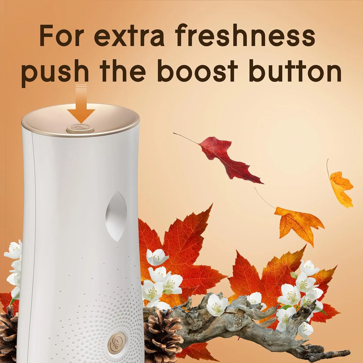 Glade Automatic Spray Refill, Air Freshener for Home and Bathroom, Cashmere Woods, 6.2 Oz, 3 Count