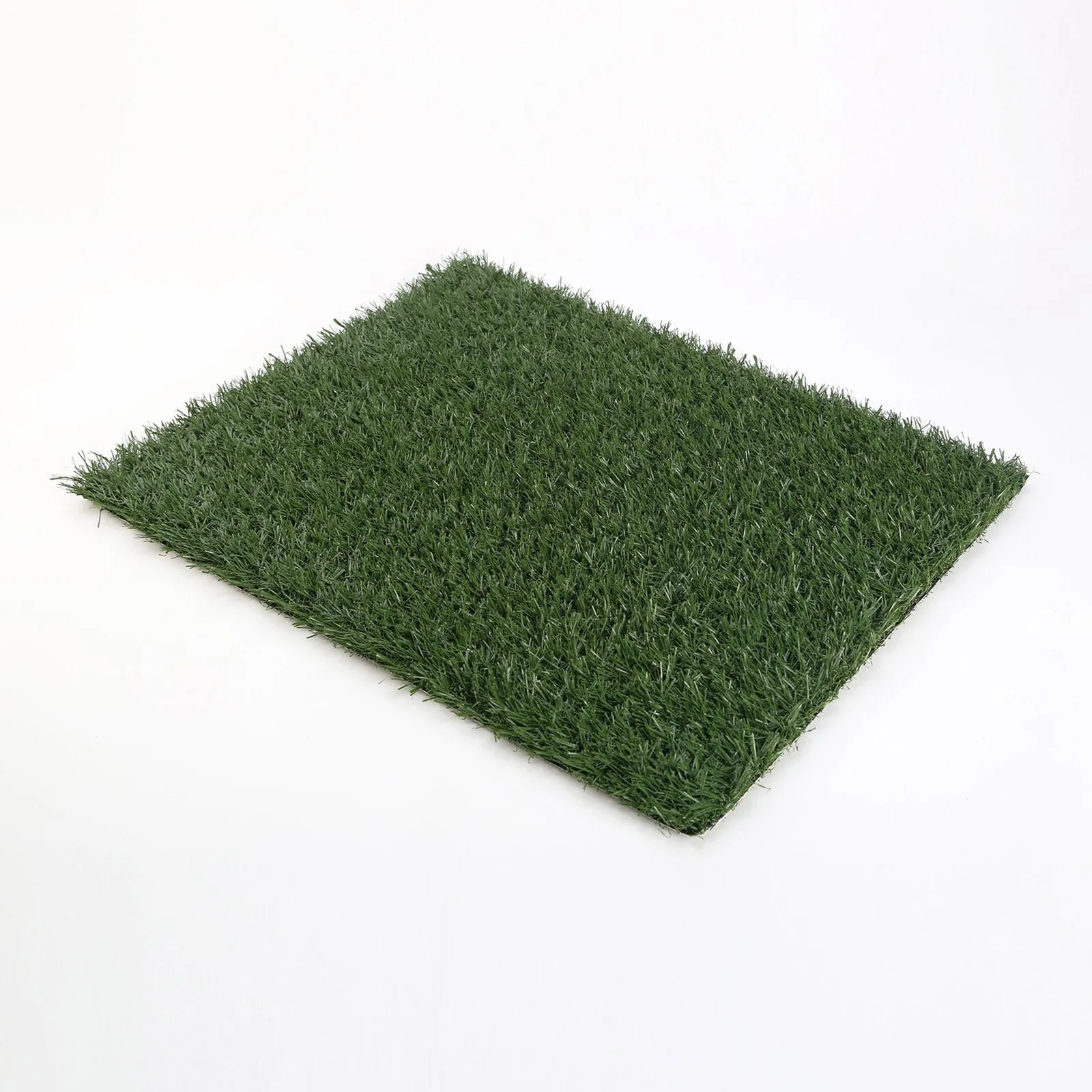 Grass Mat for Pet Dog Potty Tray Training Toilet 2 Pack - 63.5cm x 38cm