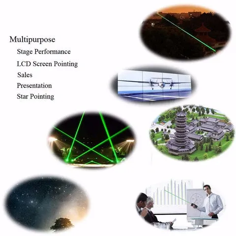 Green Military-Grade Laser Pointer