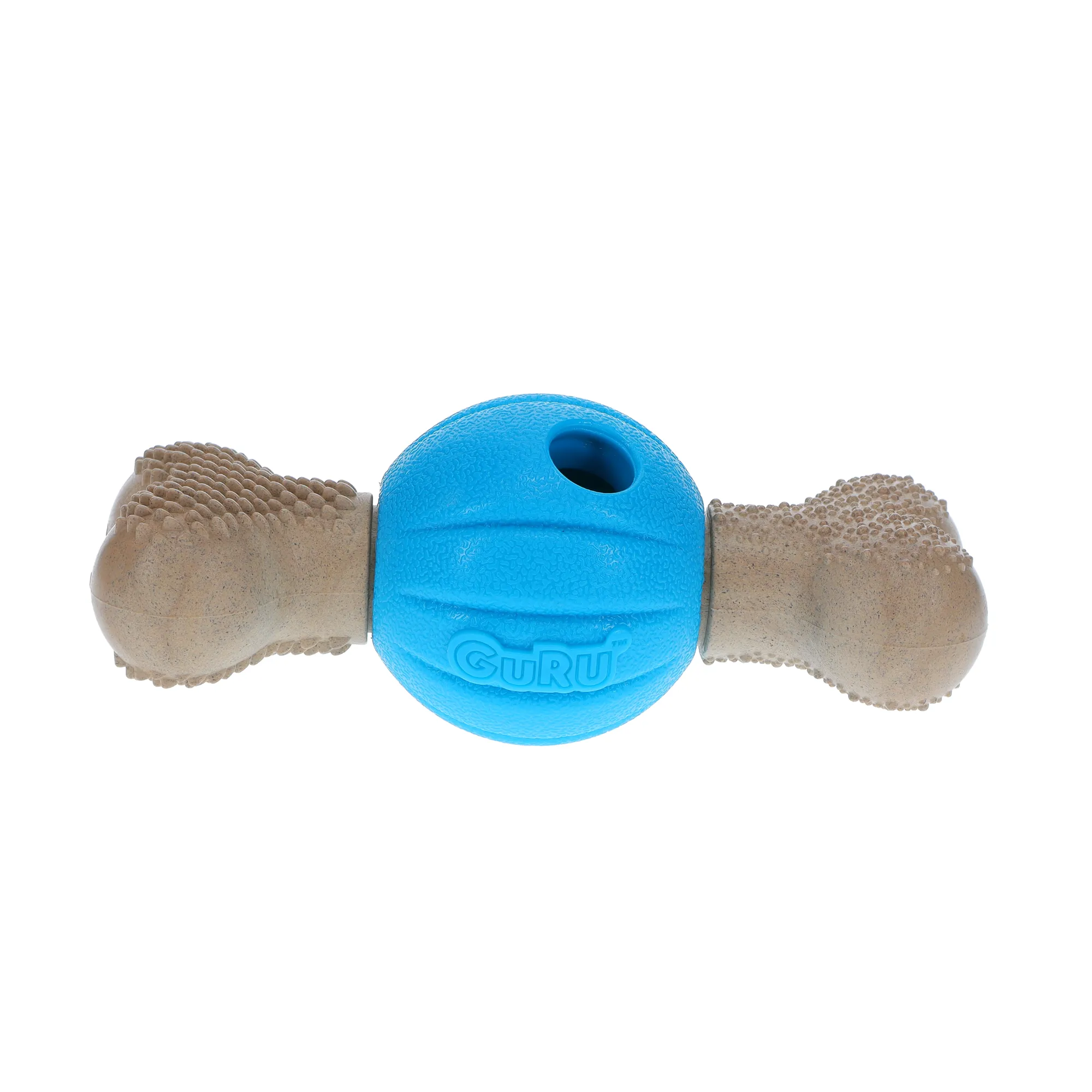 GURU Spin And Chew Treat Bacon Bone Dog Toy Medium