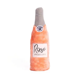 Happy Hour Crusherz Plush Dog Toy - Rose