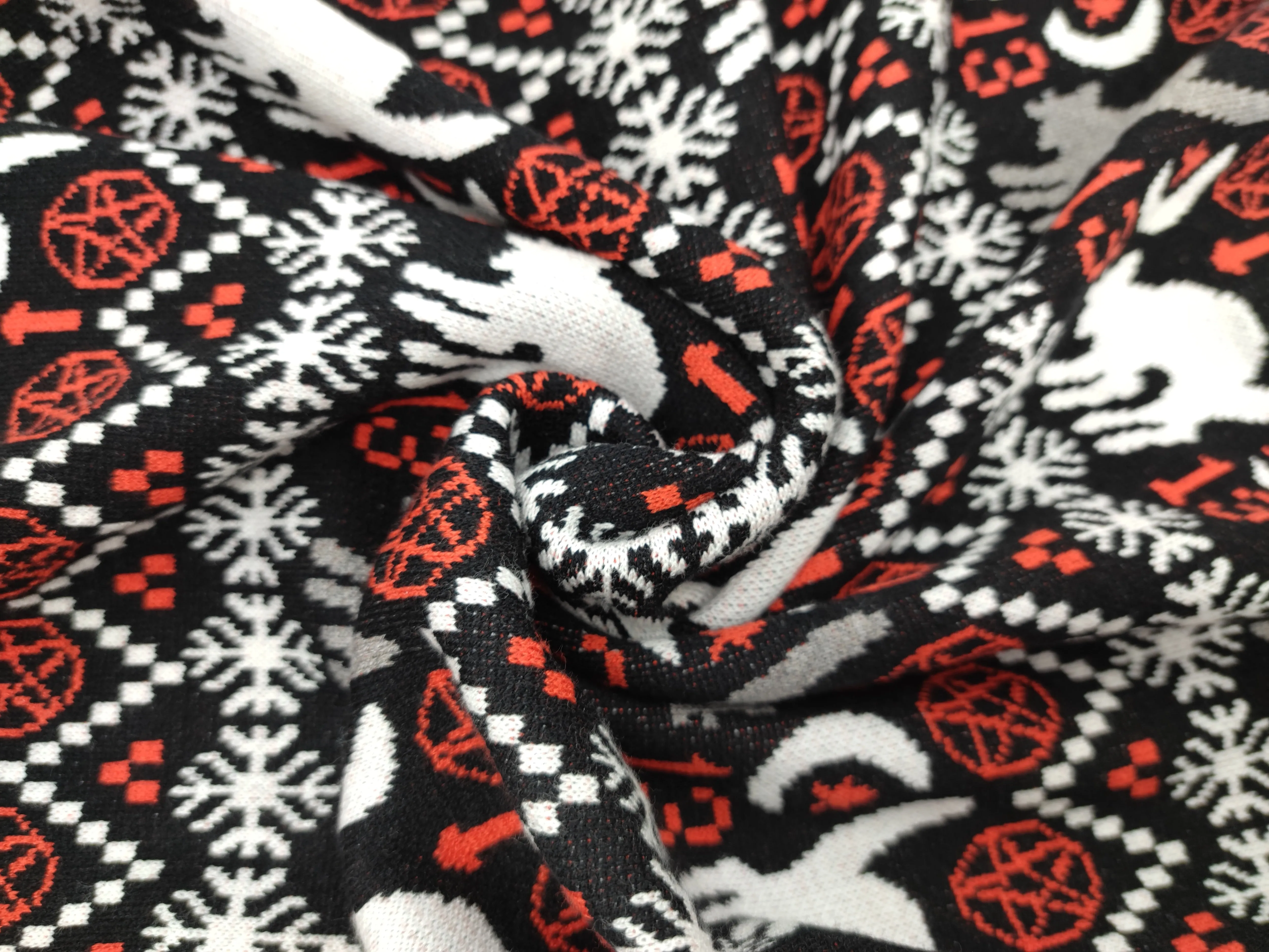 Holiday Christmas Sweater Gothic Cat