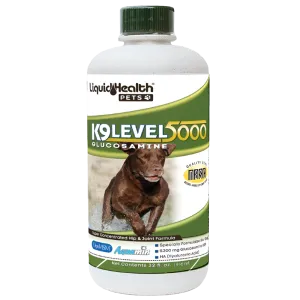K9 Level 5000 Glucosamine Joint Supplement 32oz by Liquid Health Pets
