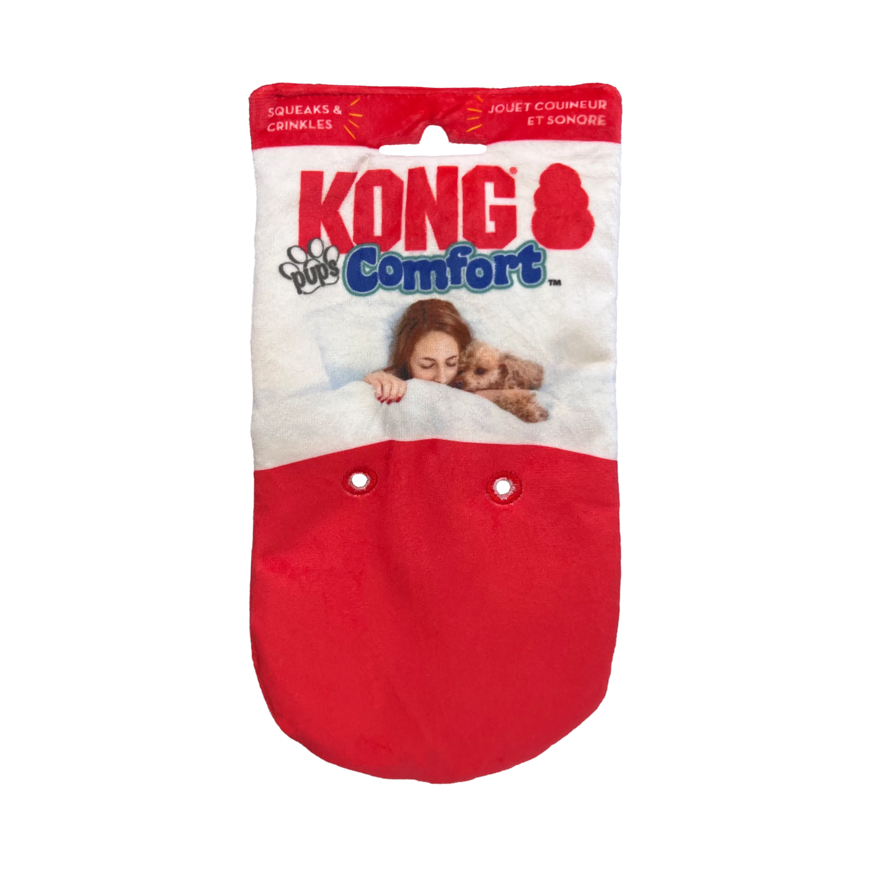 Kong Small Comfort Pups Pierre, Dog Toy