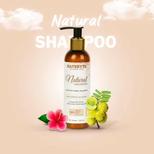 Natsbyte Ayurveda Herbal Shampoo | Handmade Homemade Shampoo | Infused with Organic Herbs | Anti Hair Fall Shampoo | Hair Growth Shampoo - 200 ml