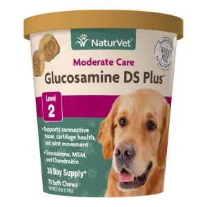 Naturvet Glucosamine DS Plus 70 Soft Chews Level 2