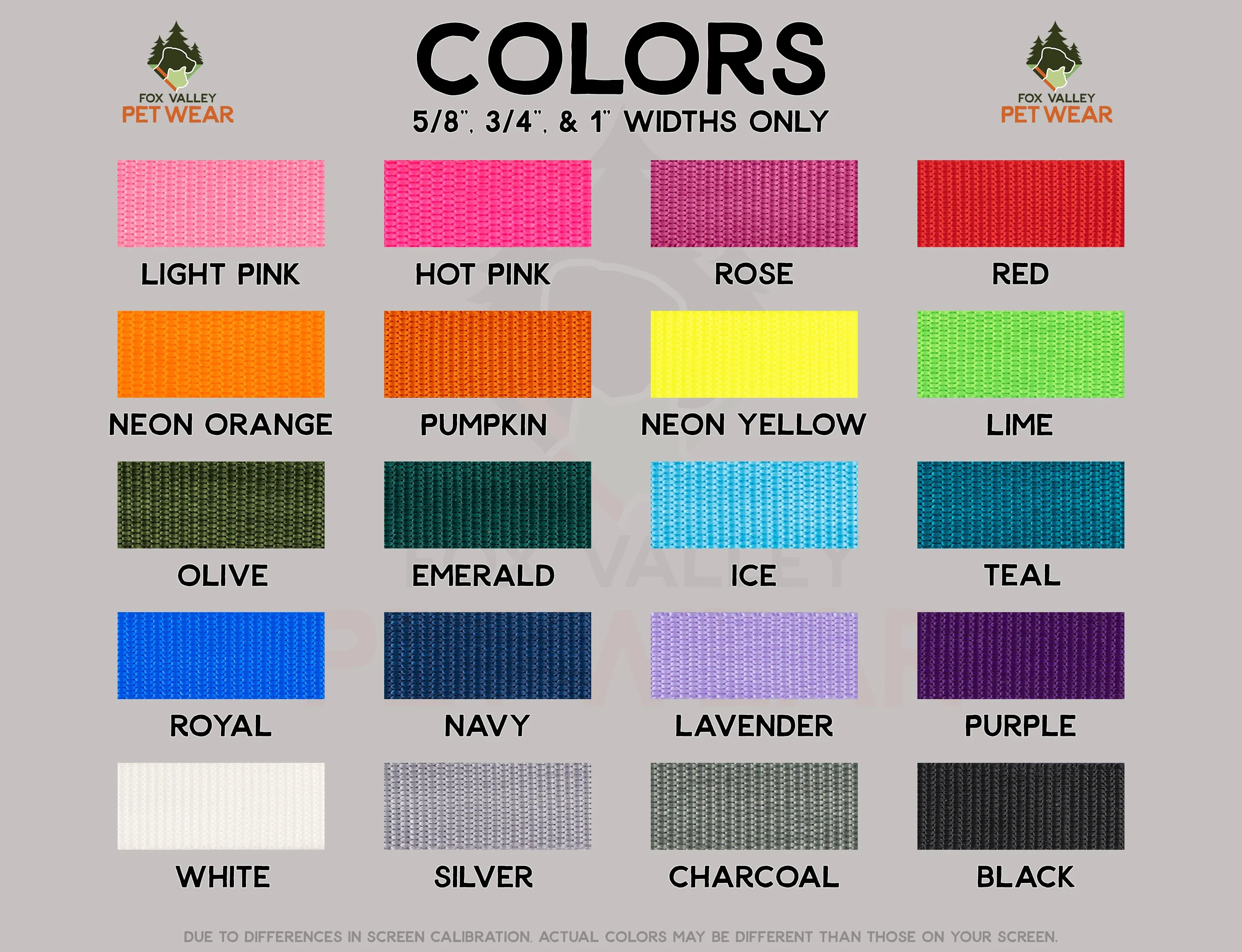 No-Pull Dog Harness | Solid or Reflective | 20 colors