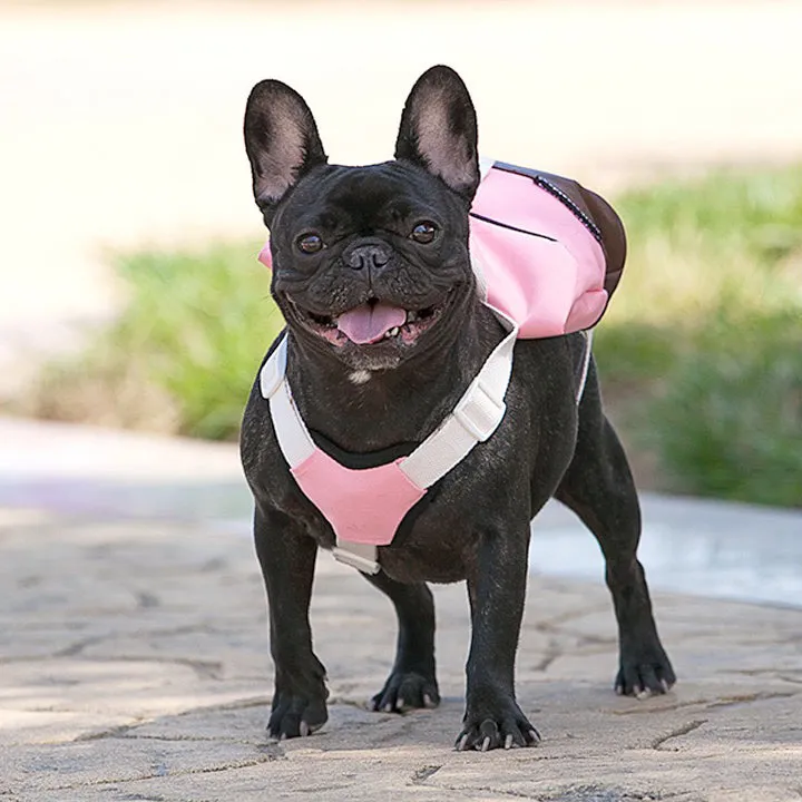 Pet Adjustable Harness Backpack