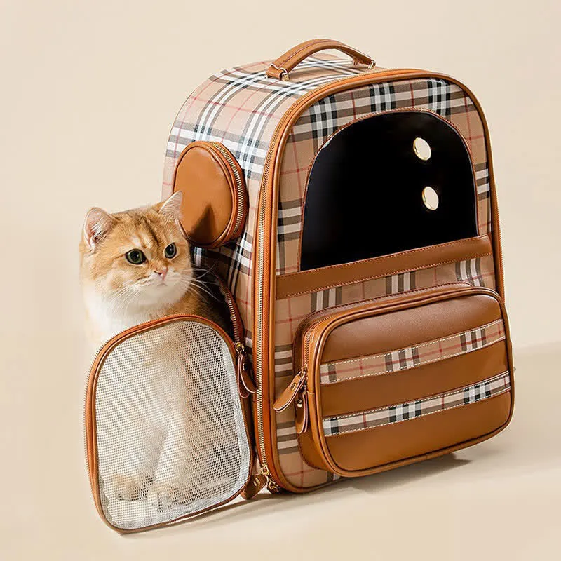 Pet Carrier Backpack for Dogs Cats Puppies with Ventilated Design Waterproof