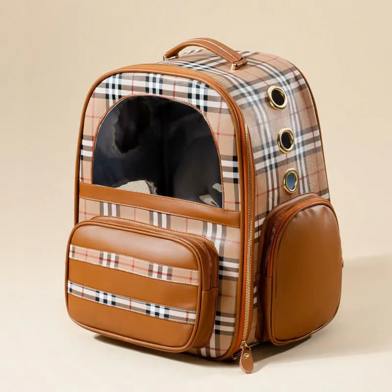 Pet Carrier Backpack for Dogs Cats Puppies with Ventilated Design Waterproof