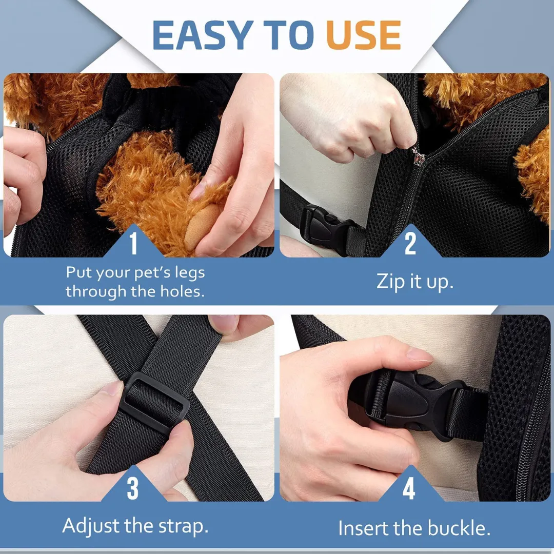 Pet Dog Carrier Backpack Adjustable