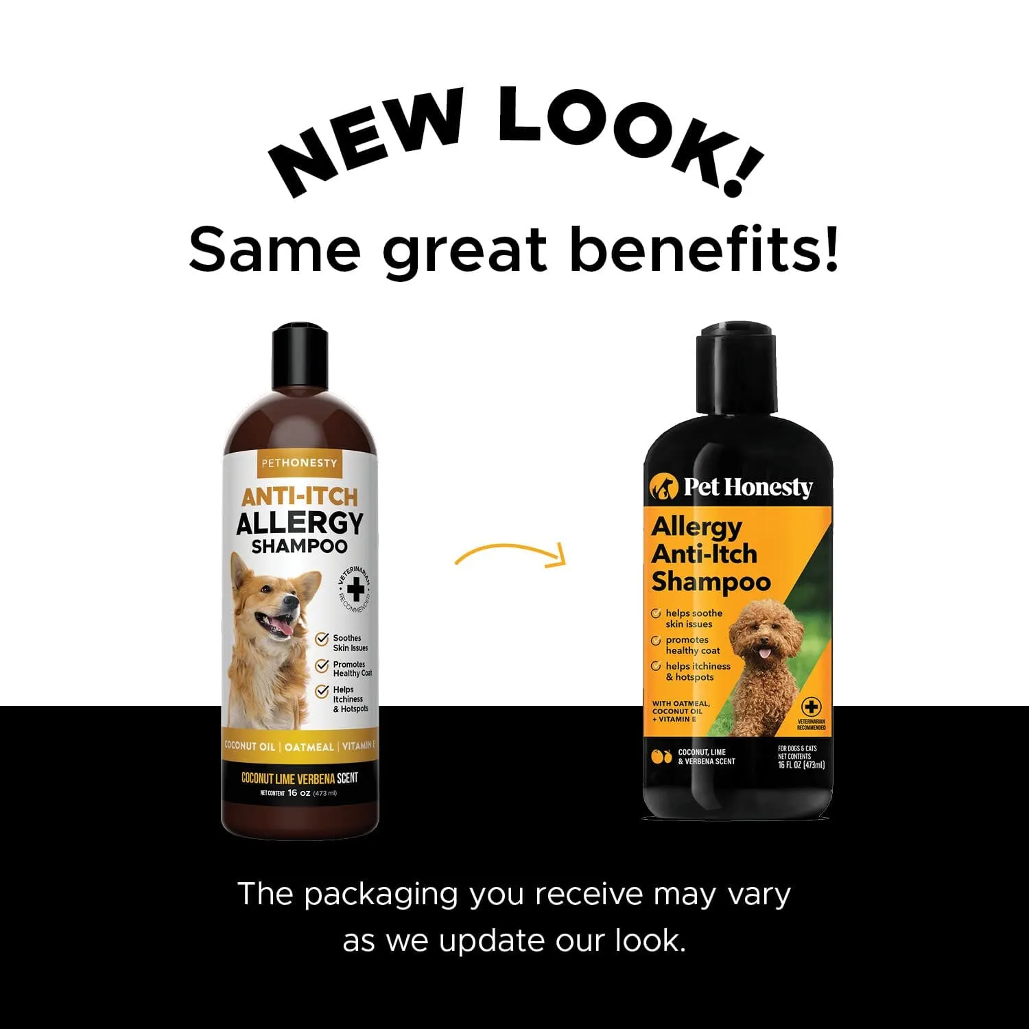 Pet Honesty Allergy Anti-Itch Cat and Dog Shampoo - 16 Oz