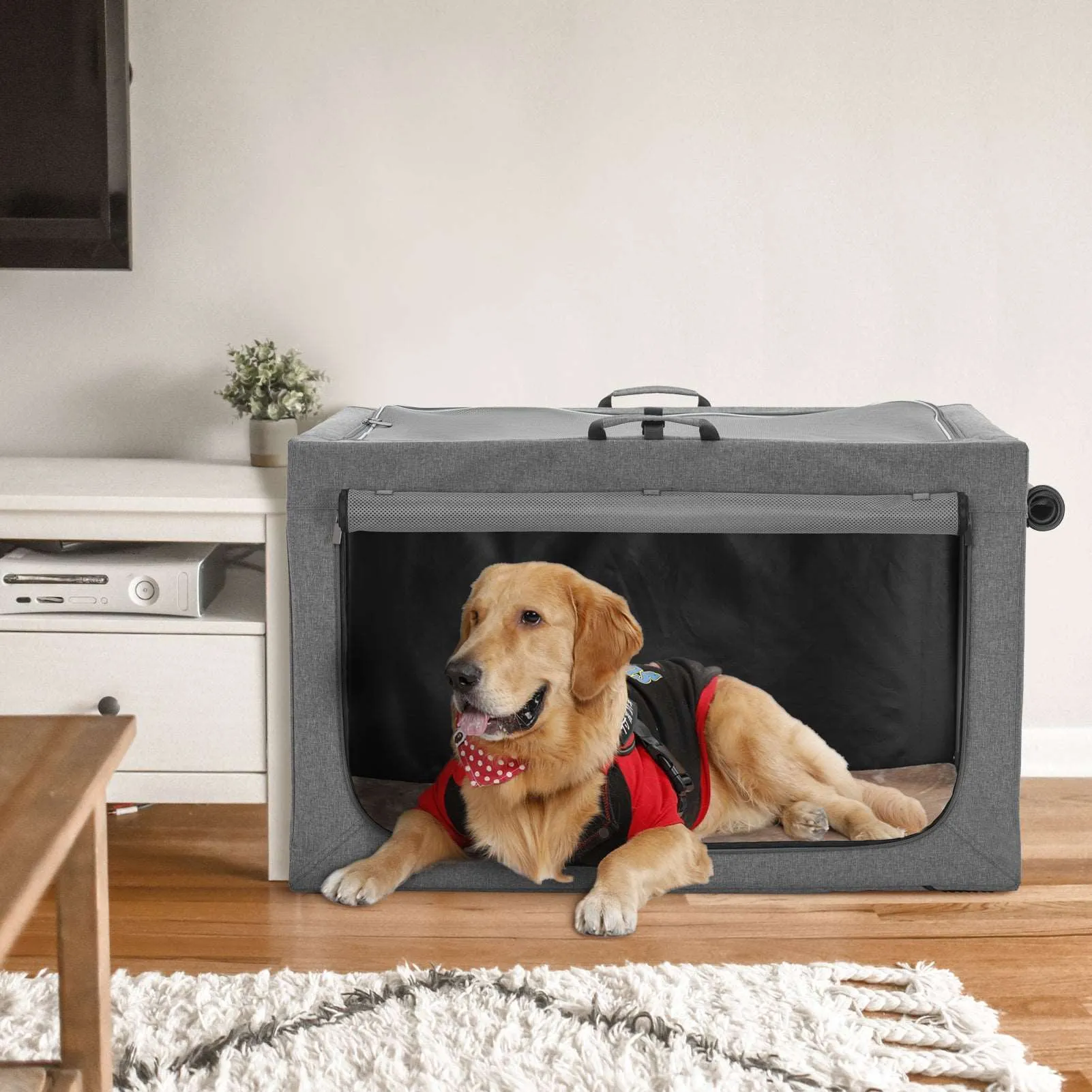 PETSFIT Travel Dog Crate Dog Kennel