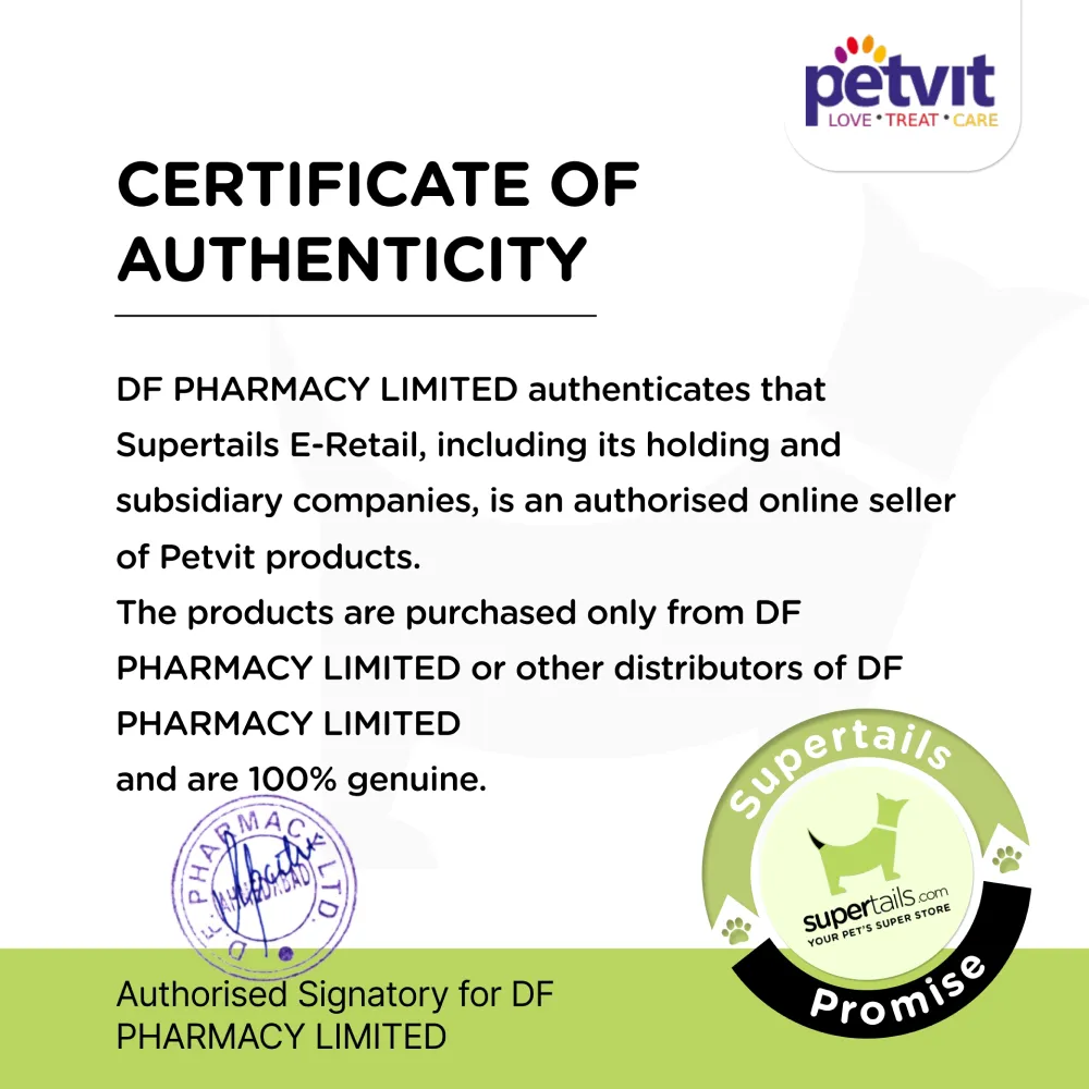 Petvit Anti Tick  Flea Larvae Lice Mosquito Shampoo for Dogs and Cats