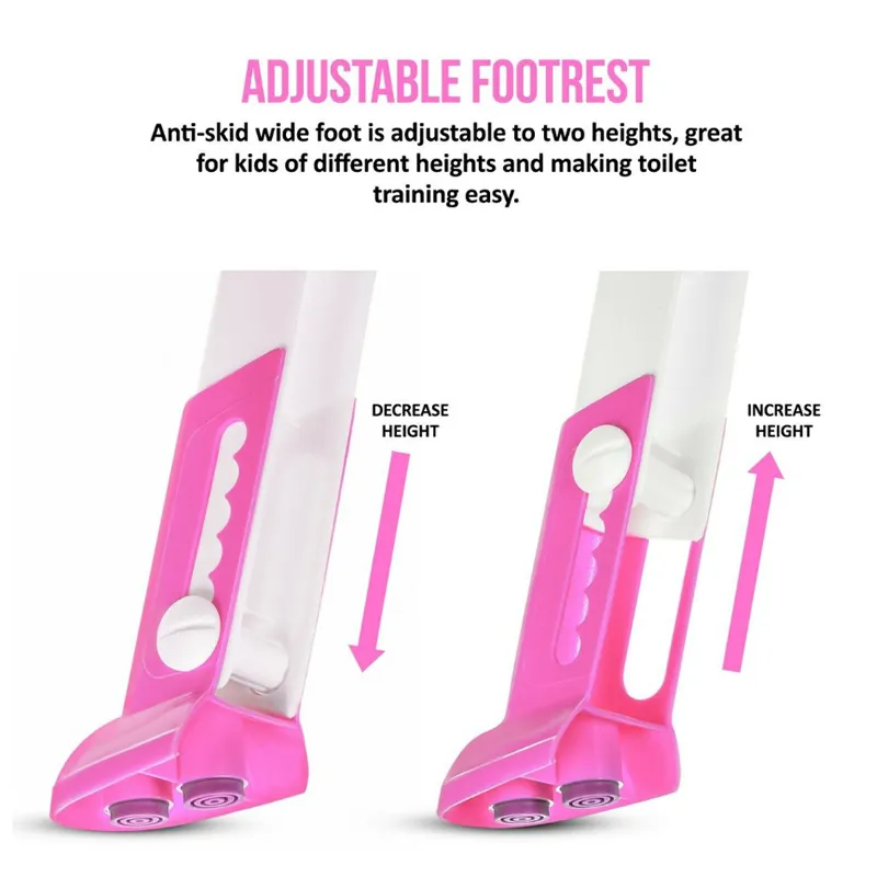 Potty Toilet Training Seat With Adjustable Ladder