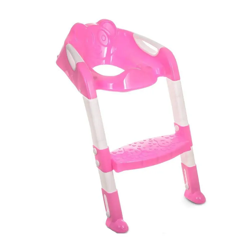 Potty Toilet Training Seat With Adjustable Ladder