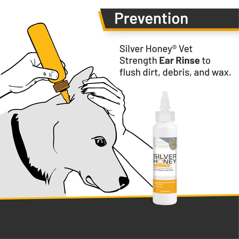 Rapid Ear Care Vet Strength Ear Rinse - 4oz.