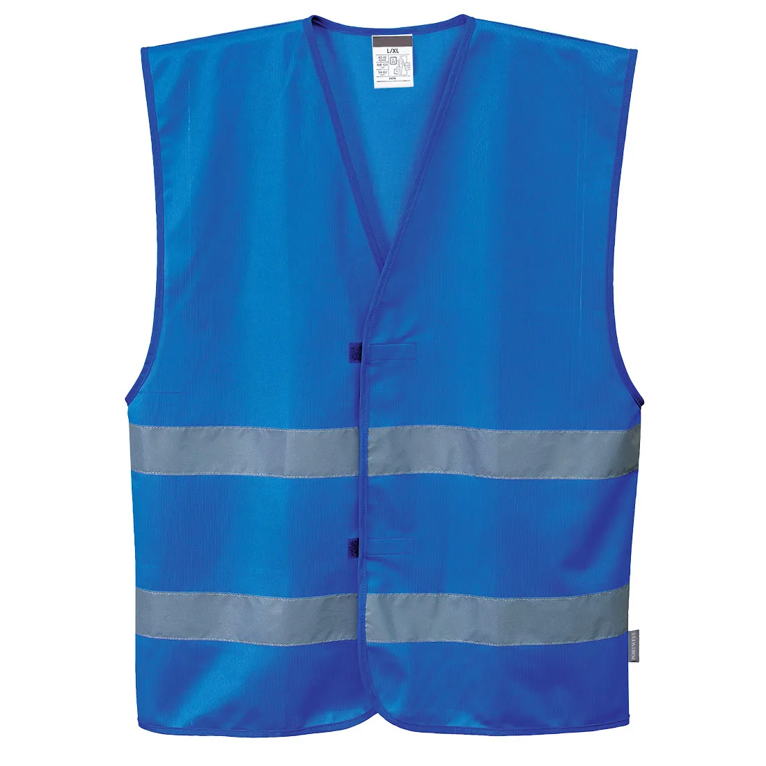 Royal Blue Safety Vest Reflective Hi Vis Work and Event Style Vest