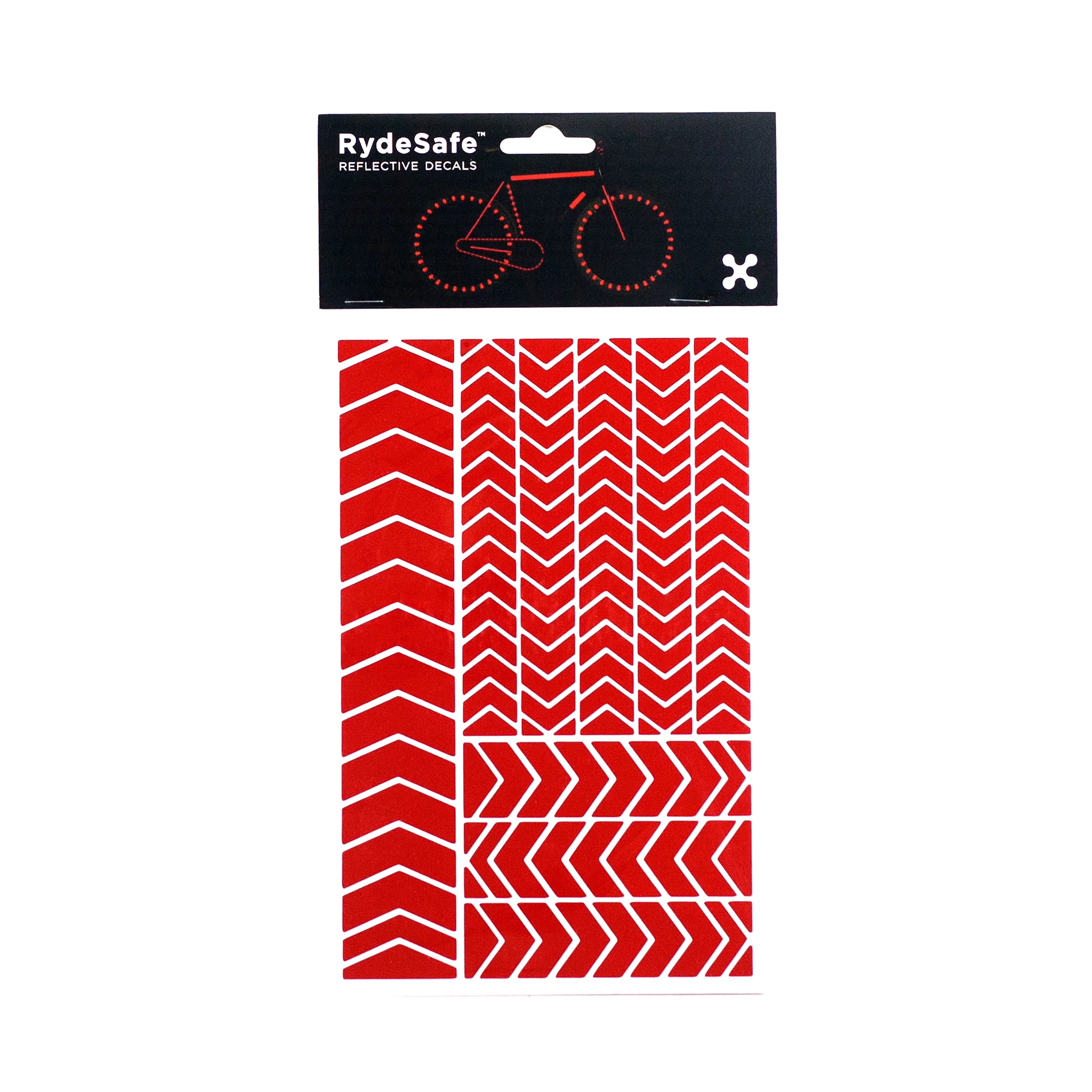 RydeSafe Reflective Stickers | Chevron Kit - Large