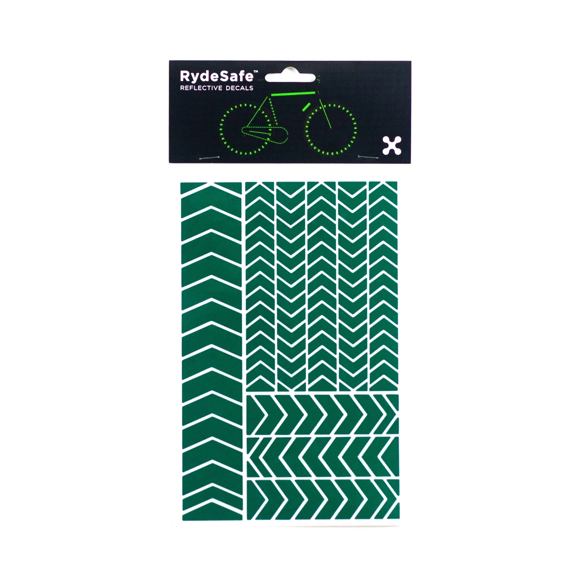 RydeSafe Reflective Stickers | Chevron Kit - Large