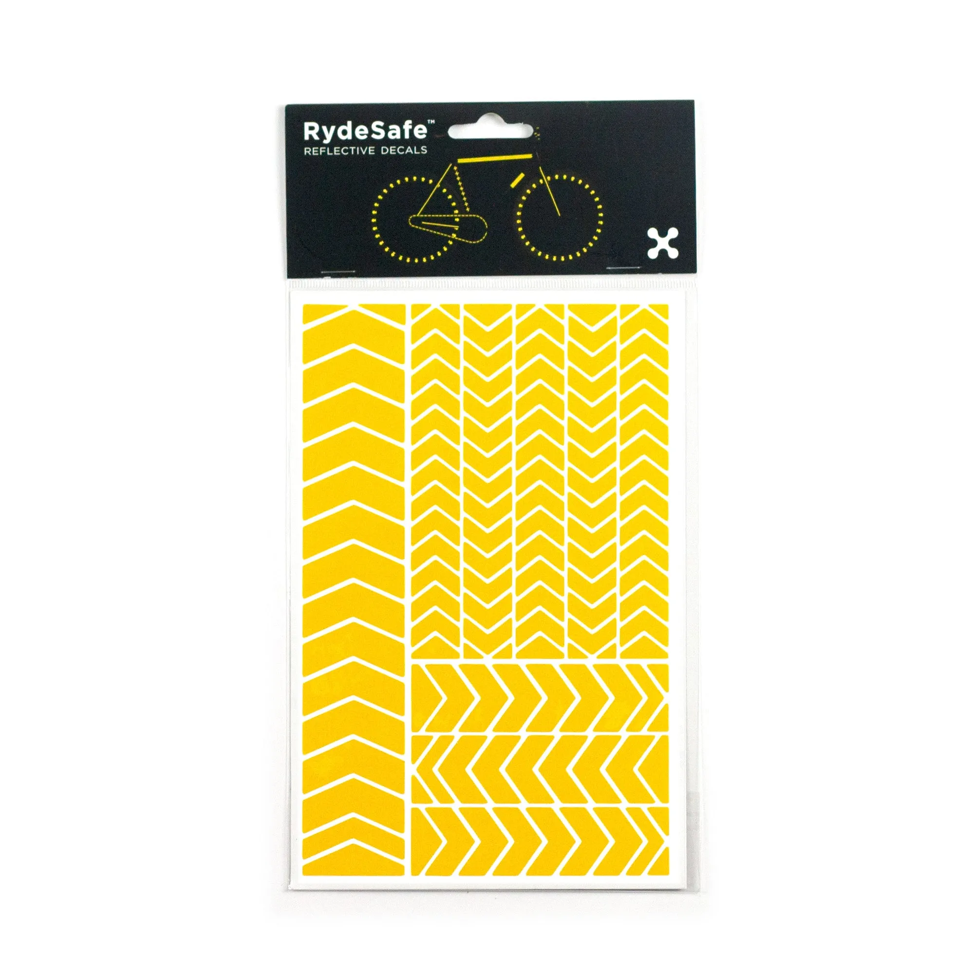 RydeSafe Reflective Stickers | Chevron Kit - Large
