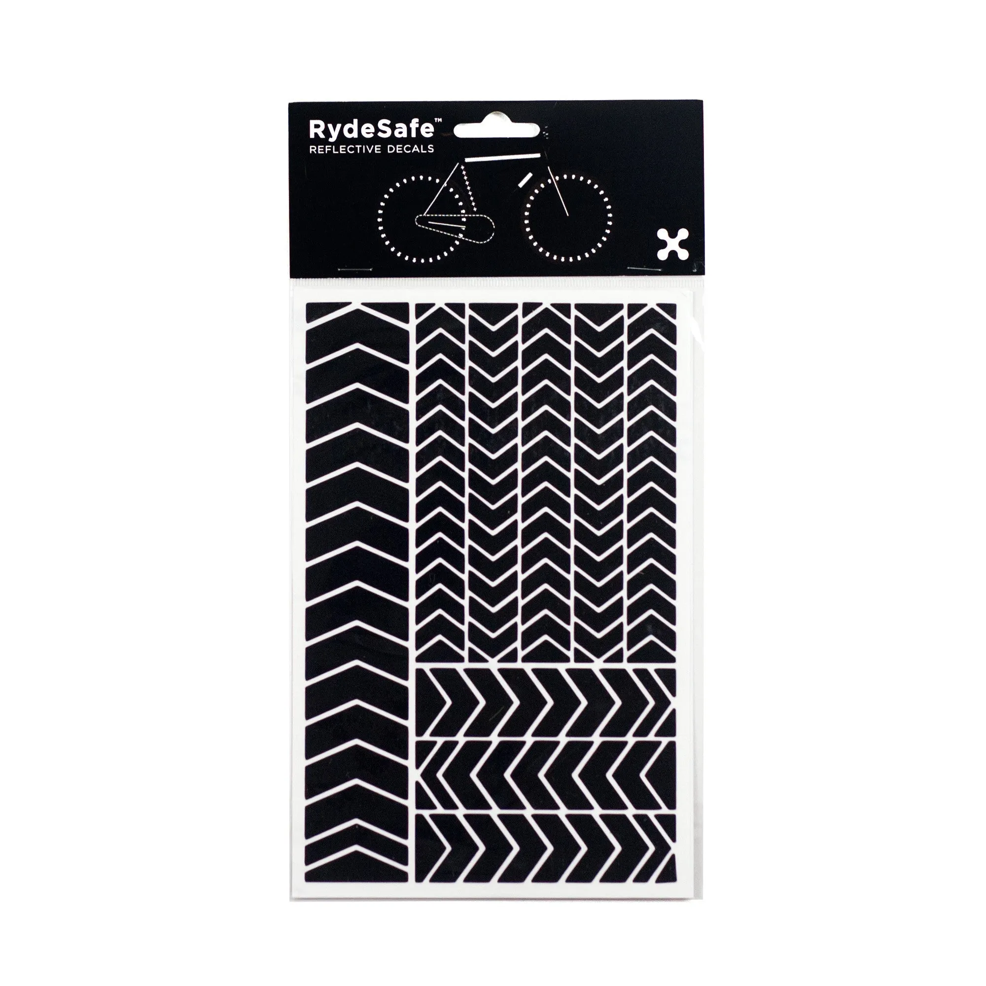 RydeSafe Reflective Stickers | Chevron Kit - Large